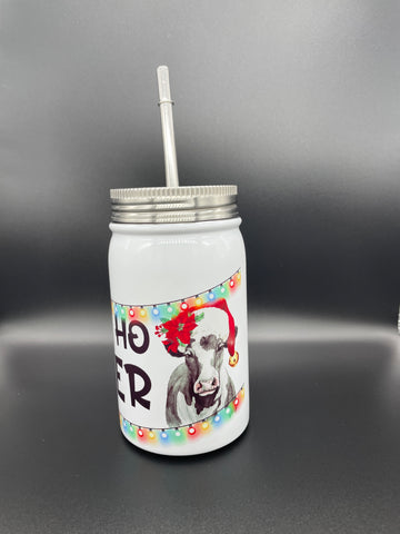 Ho Ho Heifer Jar