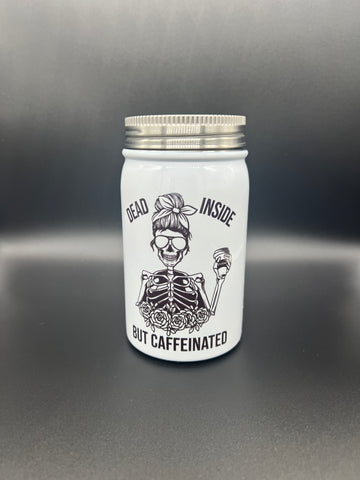 Caffienated Skull Jar