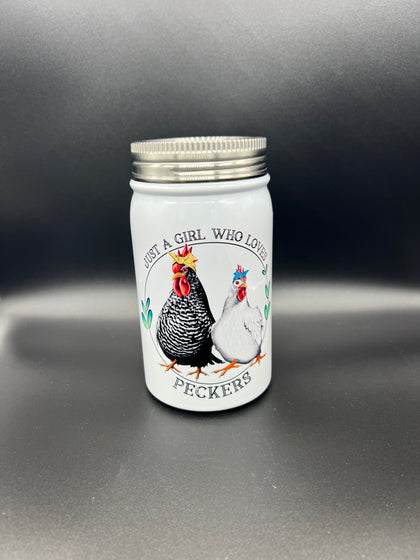 Girl Who Likes Peckers Jar