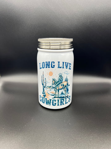 Long Live Cowgirls Jar