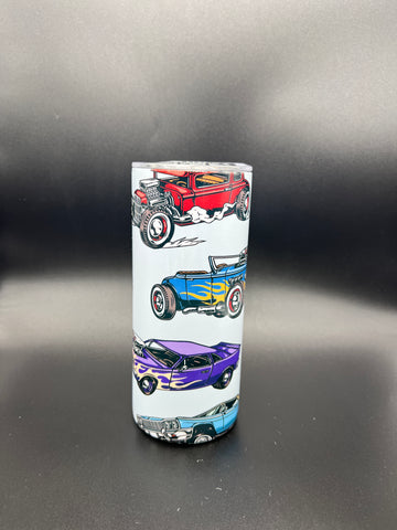 Cartoon Classic Cars Tumbler