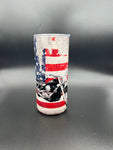 Motorcycle w/ Flag Tumbler